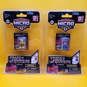 Optimus Prime Bumblebee Transformers World's Smallest Micro Action Figures